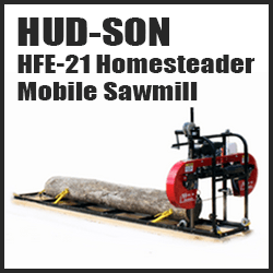 HUD-SON HFE 21 Mobile Sawmill