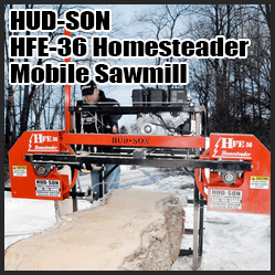 HUD-SON HFE-36 Portable Sawmill